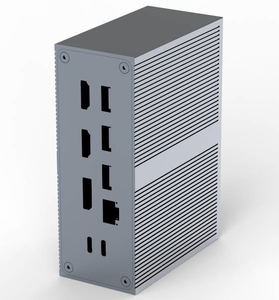 Usb C Triple HDMI Display Docking Station 65W Adaptador de alimentação 4K60Hz PD100W Ethernet USB3.2 10Gb