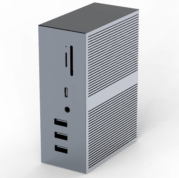 Usb C Triple HDMI Display Docking Station 65W Adaptador de alimentação 4K60Hz PD100W Ethernet USB3.2 10Gb