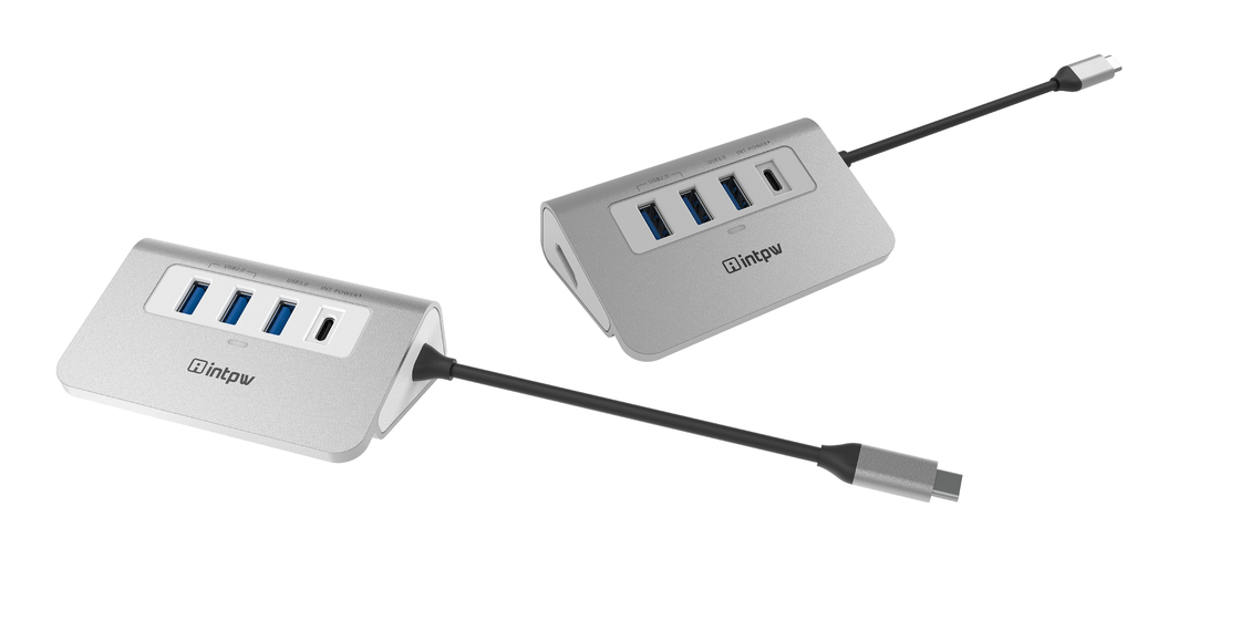 3.0 Usb-C para Usb-A Adaptador 4 portas Tipo C HUB Expander Splitter OTG Adaptador Docking Station Laptop PC
