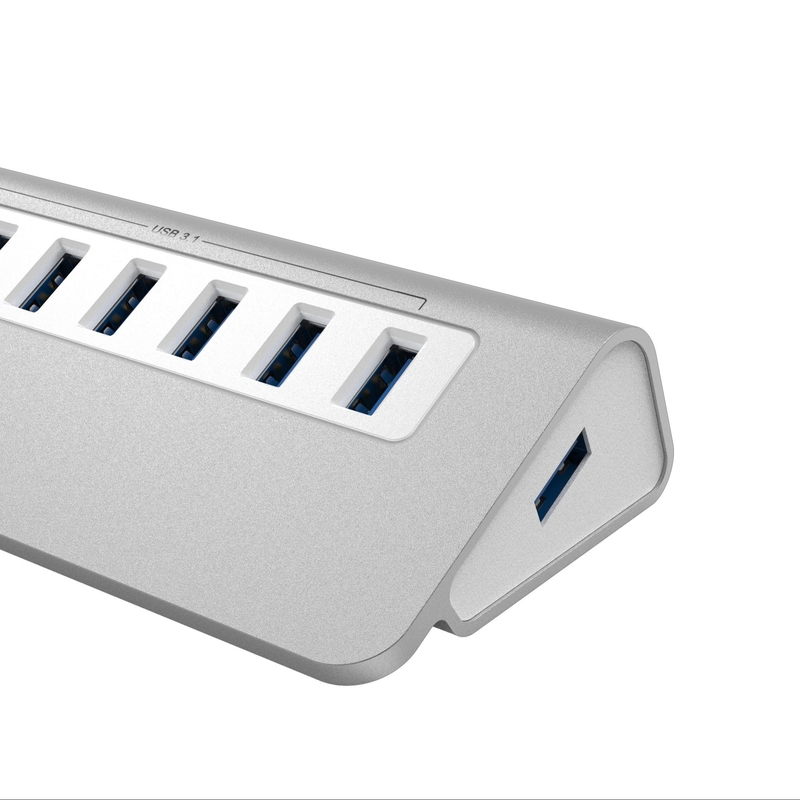 Hdmi Tipo C para USB 3.0 Hub 11 Portos USB A Hub Portos múltiplos Para laptops de jogos Windows