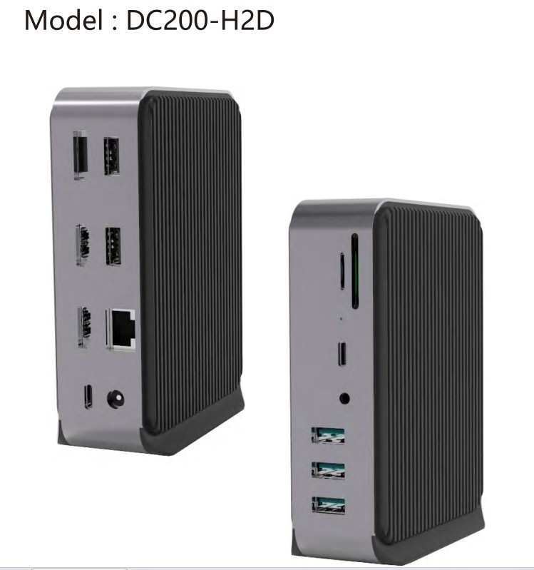 Gigabit Ethernet Usb C Tipo Docking Station Hub de Carregamento Com Resolução HDMI 4K Para Macbook