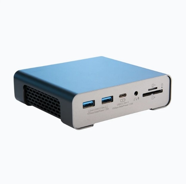 Hdmi 4K Triple Monitor Docking Station Usb C Com Porta Ethernet Para Macbook Air Laptop