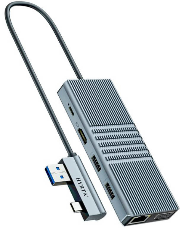 11 IN 2 USB C Hub PD 3.0 HDMI Display Link Technology Surface Pro 7 Hub Estação de acoplamento