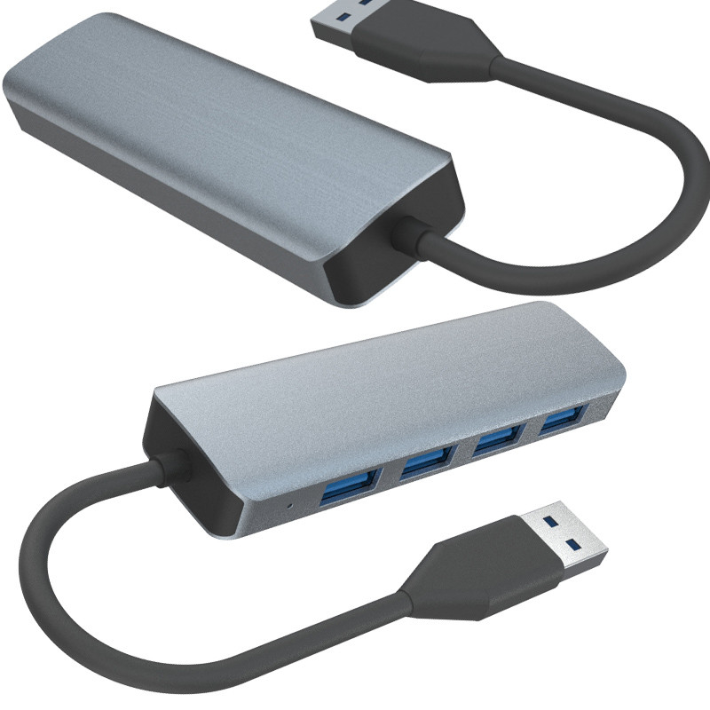 Todos em um USB A Hub Multiplos USB 3.0 Hub Transferência de dados sem esforço 5Gbps Suporte de energia Mac
