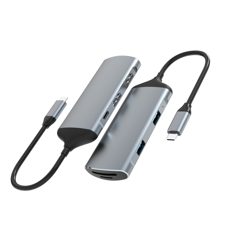 60Hz/30Hz Suporte ao ecrã Adaptador USB Tipo-C para conexão sem problemas