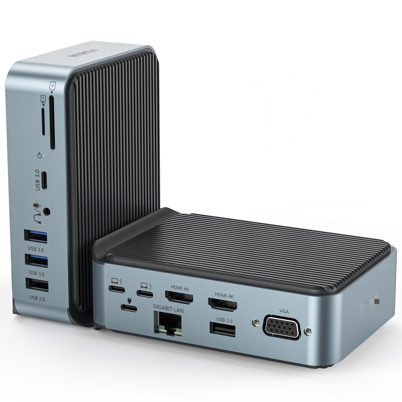 Gigabit Ethernet Usb C Tipo Docking Station Hub de Carregamento Com Resolução HDMI 4K Para Macbook