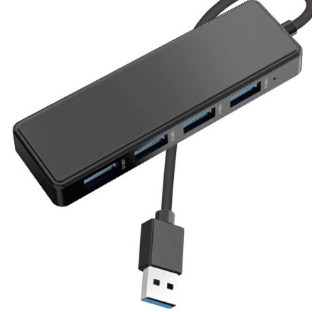 4 6 7 Portos USB 3.0 Hub para laptop USB A Splitter com cabo estendido USB C Port de alimentação