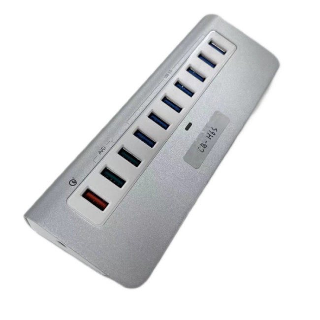 Adaptador de 10 portas USB A para USB C para carregamento de smartphone e tablet