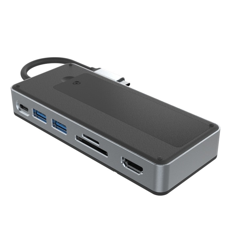 Displaylink Usb 3.0 Docking Station Enclosure Of NVMe NGFF SSDs Windows Mac Chrome OS