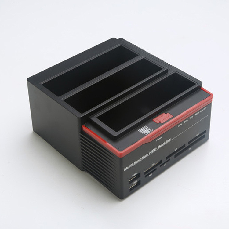 Estação de acoplagem de HDD Ssd para múltiplos discos SATA 3.5 com clone offline