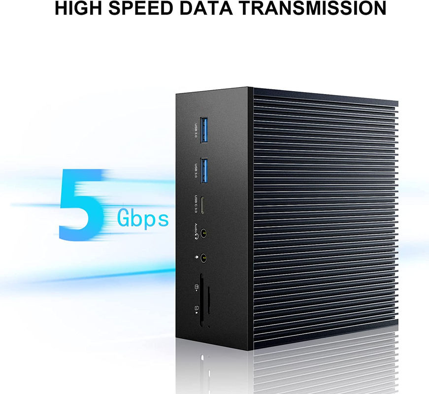 17 Em 1 100w Usb C Estação de acoplagem PD Carregador rápido/PC Host/USB 2.0/3.0 Hub/HDMI 4K60HZ /PD 4K/60HZ