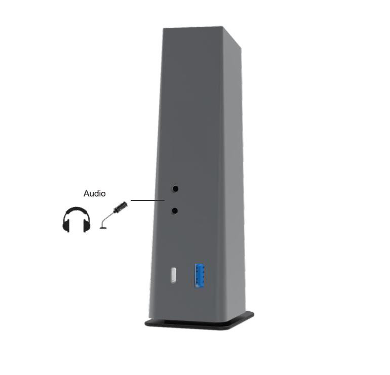 Estação de acoplagem USB C 4k Hdmi com entrega de energia Estação de acoplagem USB Tipo-C 4K Ethernet RJ45