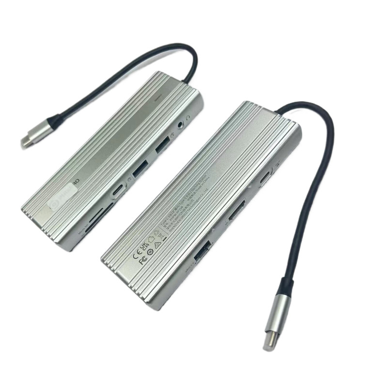 5 portas 5 em 1 USB C Hub Docking Station USB-C para HDMI USB A 3.0 PD 100W