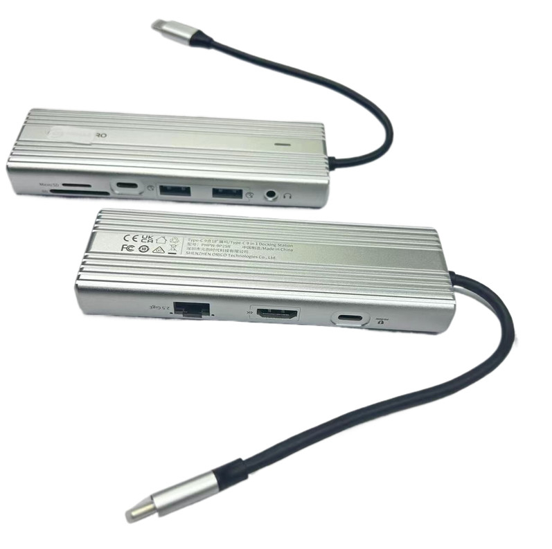 Mac usb c hub 6 em 1 Docking Station USB-C para USB A 3.0 PD 100W para mac mini m1 m2