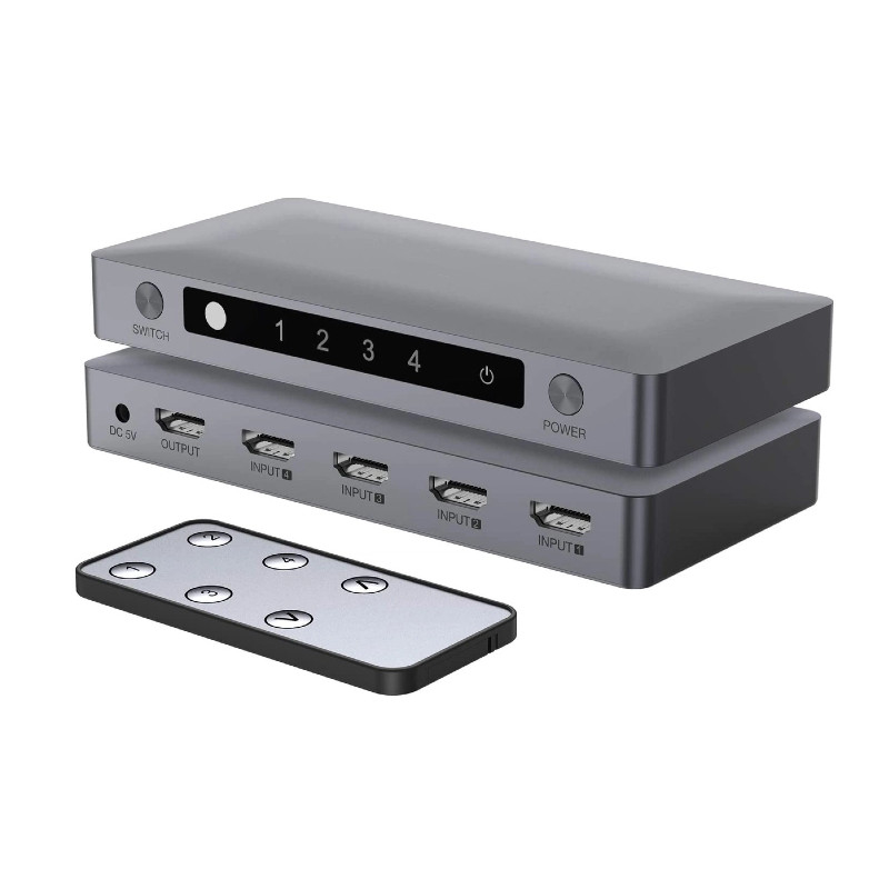 4K Ultra Hd Hdmi Switch 4Kx2K 4 Port 4Port Video Splitter 1x4 4K30Hz HDMI V1.4 Splitter 1 em 4 Out 4K 3D 1080P
