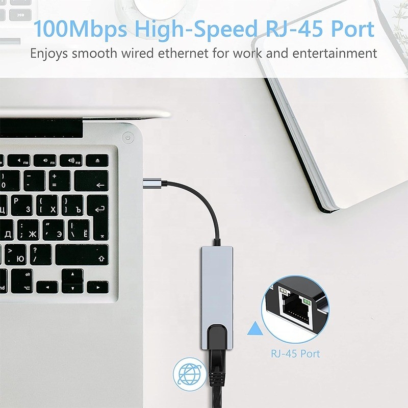 Estação de acoplagem USB C PD cinza para função de carregamento de computadores portáteis Transferência de dados saída de vídeo