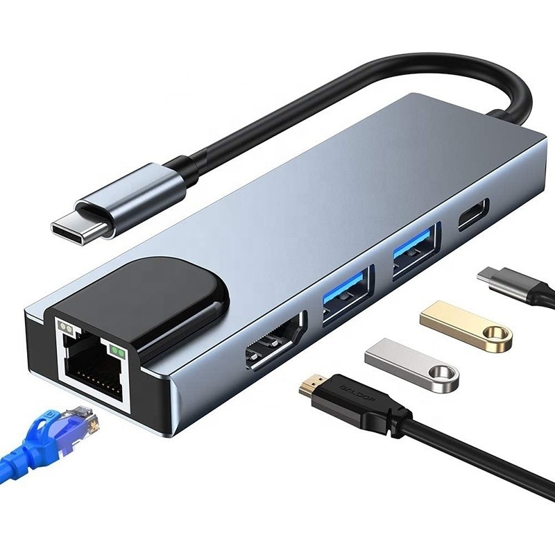 Adaptador USB C 13 em 1 4K HDMI Hub Tipo C para HDMI 4K USB 3.0 2.0 PD Conversor de Carregamento