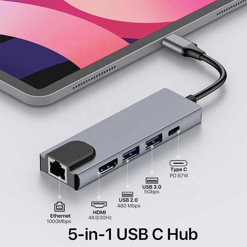 Adaptador USB C 13 em 1 4K HDMI Hub Tipo C para HDMI 4K USB 3.0 2.0 PD Conversor de Carregamento
