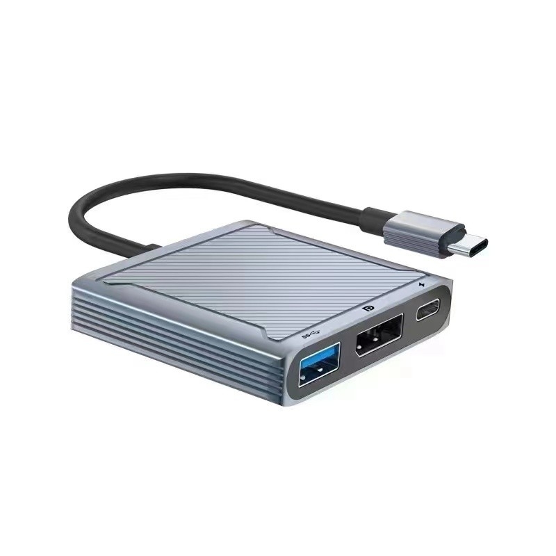 USB C Hub com HDMI e Displayport, 13 em 1 USB C para Displayport Hub com 100W PD