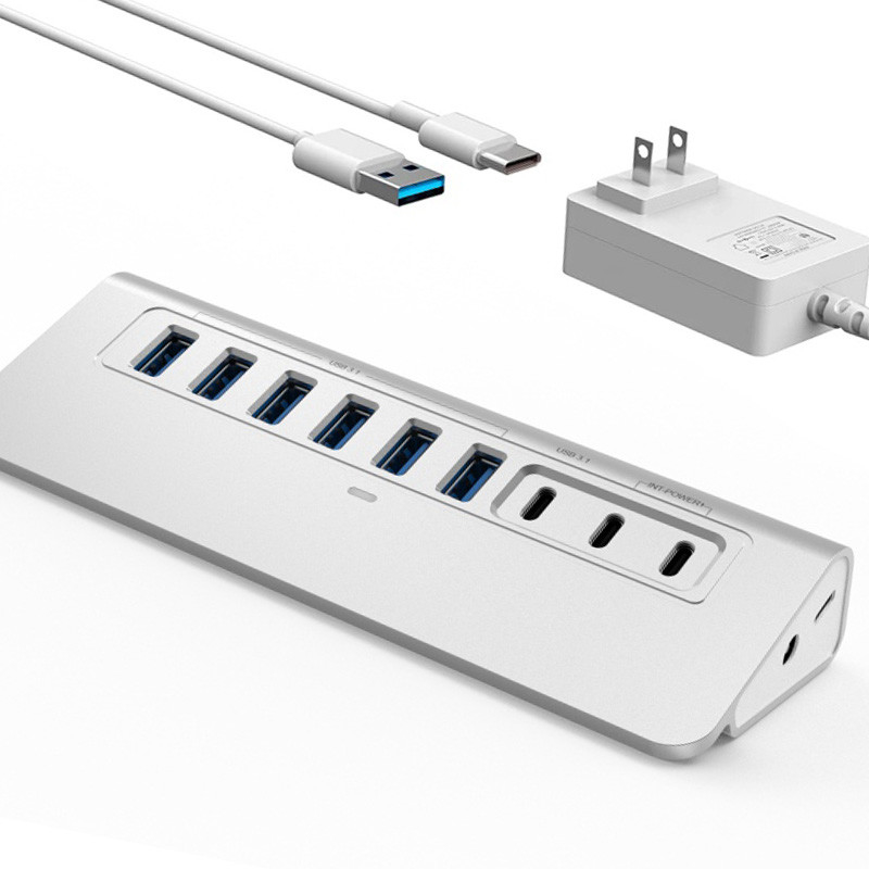 2500Mbps Super Velocidade 2.5G Adaptador de cartão de rede USB 3.0 com 2.5G Gigabit Ethernet