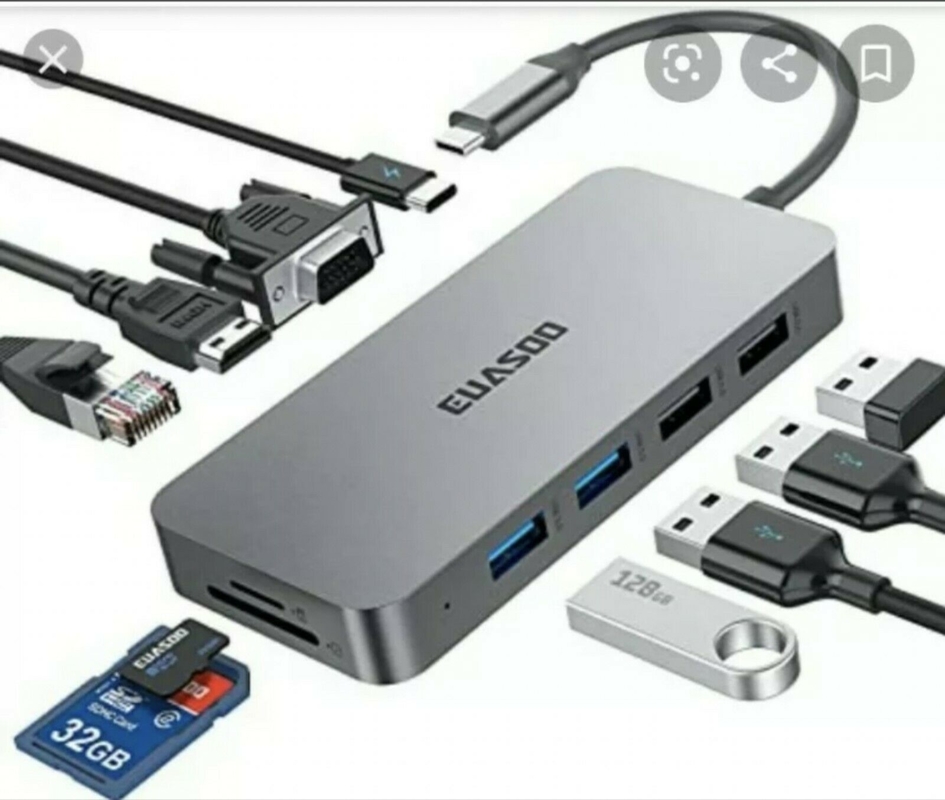 Loop Out USB C Tipo C Hub com alta definição 4K 60Hz HDMI Video Capture Card