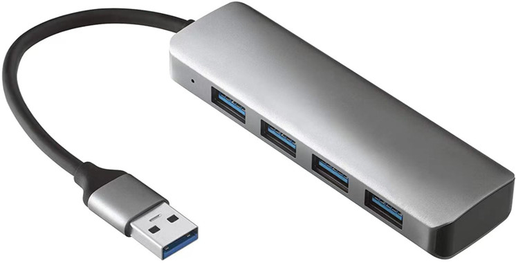 4K HDMI Compativel Tipo-C para USB C Hub Adaptador com 2 USB3.0 e PD Portes de Carregamento