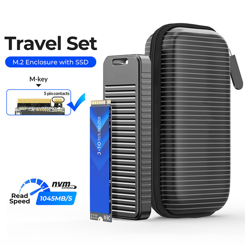 Alta Capacidade 128G SSD Armazenamento -40°C a 85°C Velocidade de Leitura Até 1800 MB/s