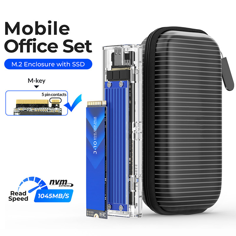 Alta Capacidade 128G SSD Armazenamento -40°C a 85°C Velocidade de Leitura Até 1800 MB/s
