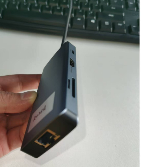 4K HDMI 9 em 1 USB-C Hub com USB 3.1 Multi Port Docking Station Adaptador Mac Notebook