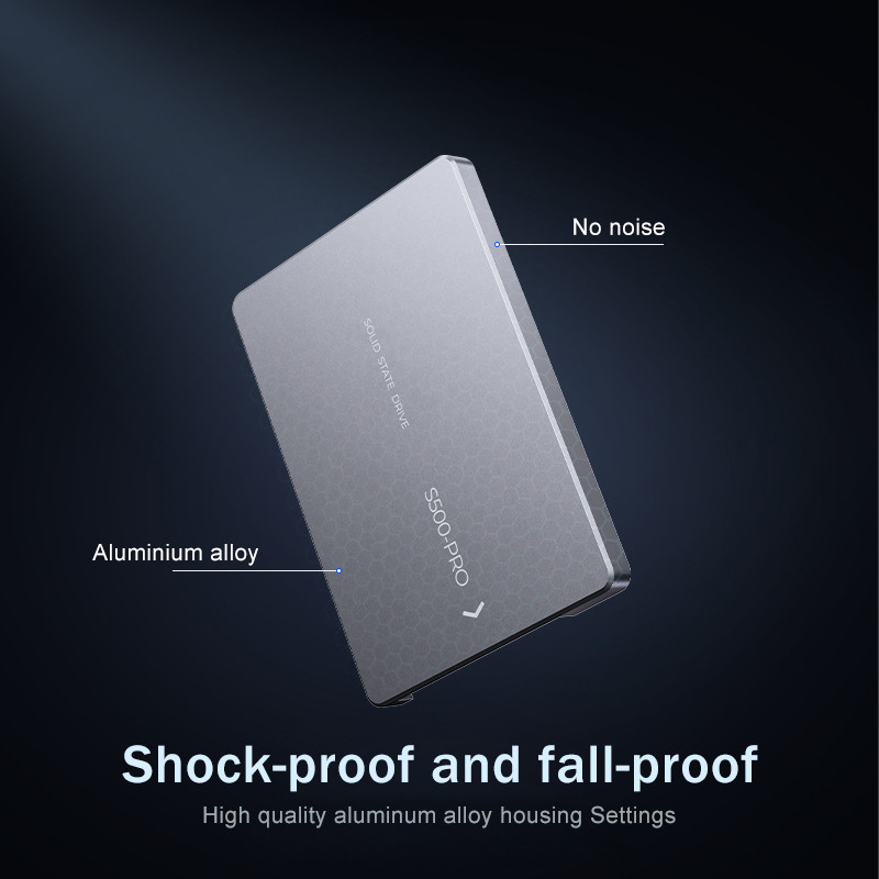 Resistência ao choque até 4TB SSD 350G A 0,5ms 0°C a 55°C Resistente ao choque