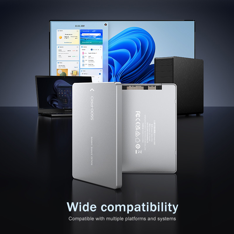 Resistência ao choque até 4TB SSD 350G A 0,5ms 0°C a 55°C Resistente ao choque