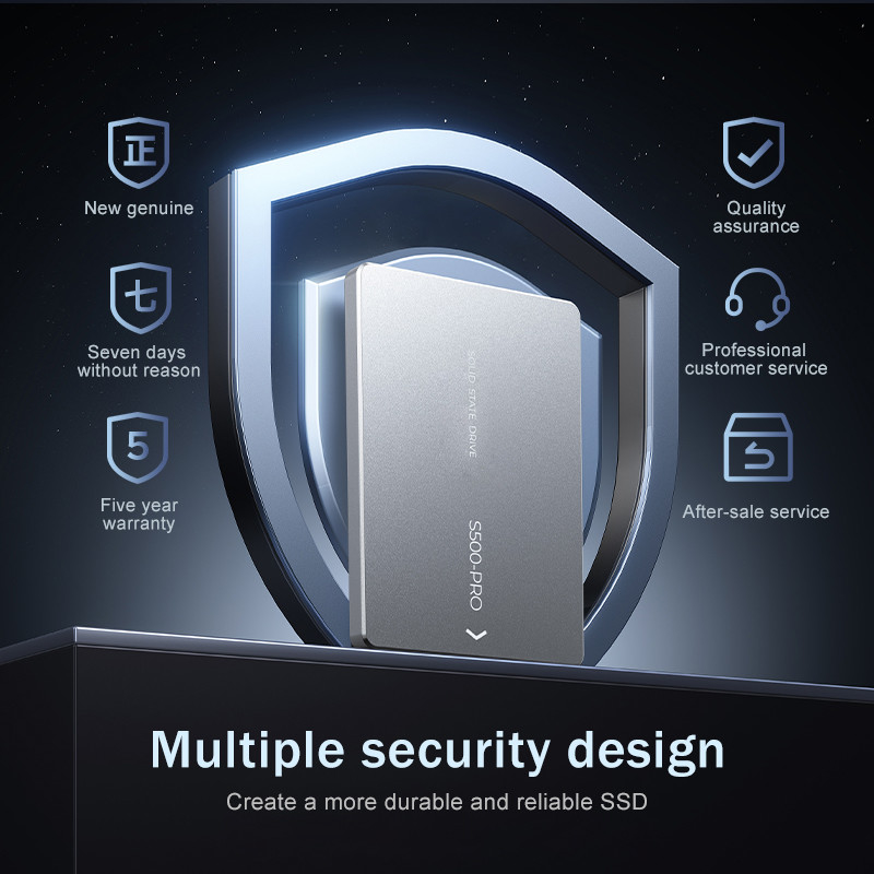 Resistência ao choque até 4TB SSD 350G A 0,5ms 0°C a 55°C Resistente ao choque