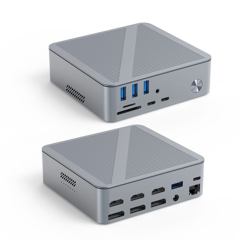 Estação de ancoragem USB-C para desktop HDMI, resolução 4K, Display Port, USB C 3.1 para laptop PC