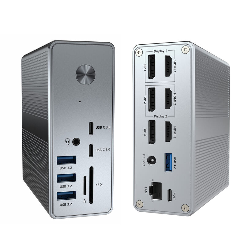 DC36-X1 MST Laptop Docking Station With 60Hz Display Support And Up To 10Gbps