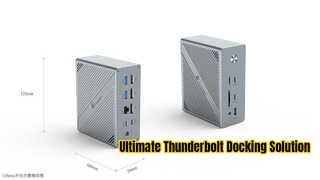 Estação de acoplamento Subosen Thunderbolt para conectividade máxima