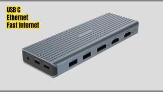 USB C Hub Ethernet acelera seu laptop
